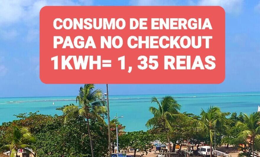 Na Beira Mar De Pajucara - Edificio Neo 2 - Apartamento Com 02 Quartos - Tem Varanda- Vista Lateral Do Mar - Avenida Doutor Antonio Gouveia 1081- Consumo Eletrico E Pago No Ckeck-Out 1Kwh E 1,35 Reias Maceió Zewnętrze zdjęcie
